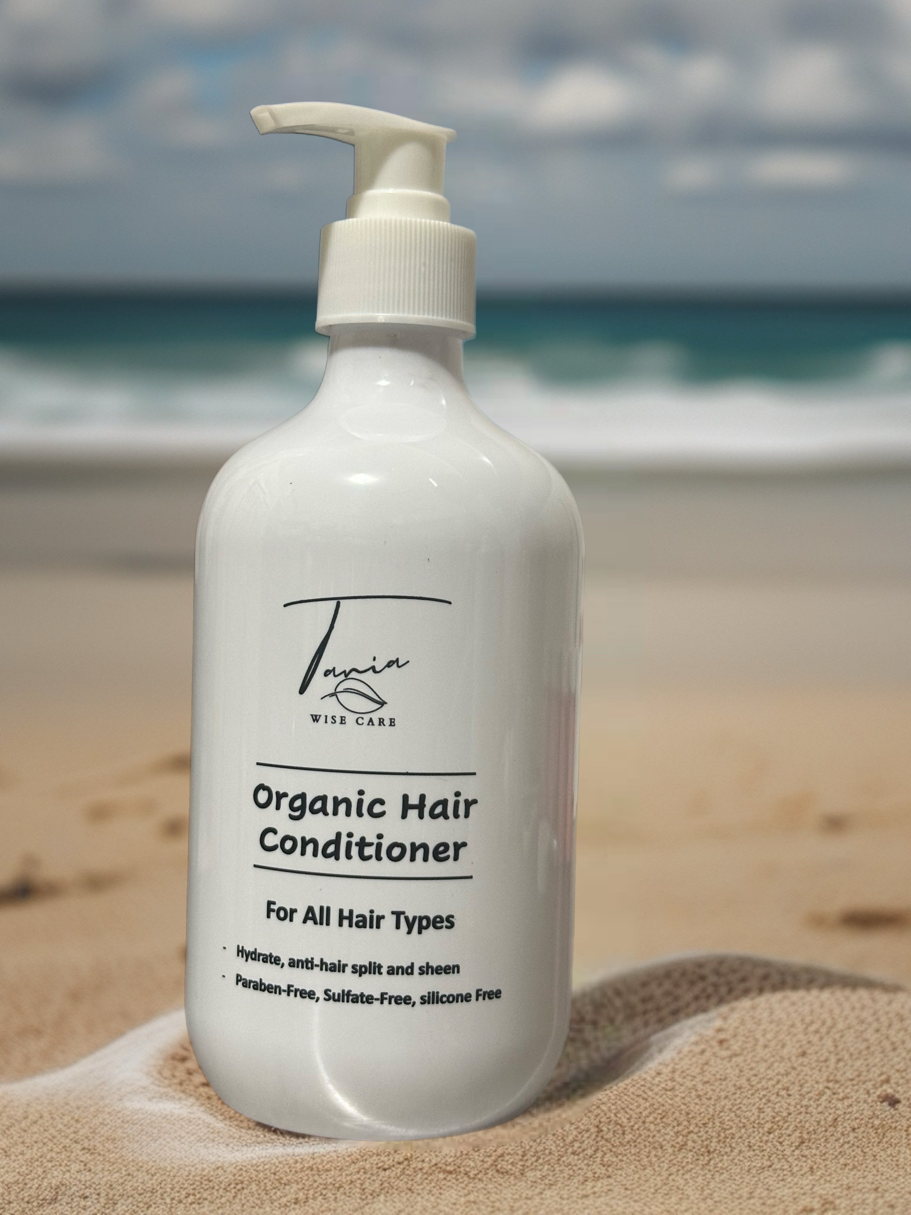 Organic Hair Conditioner “Hydrate, Smooth & Restore Shine Naturally.”