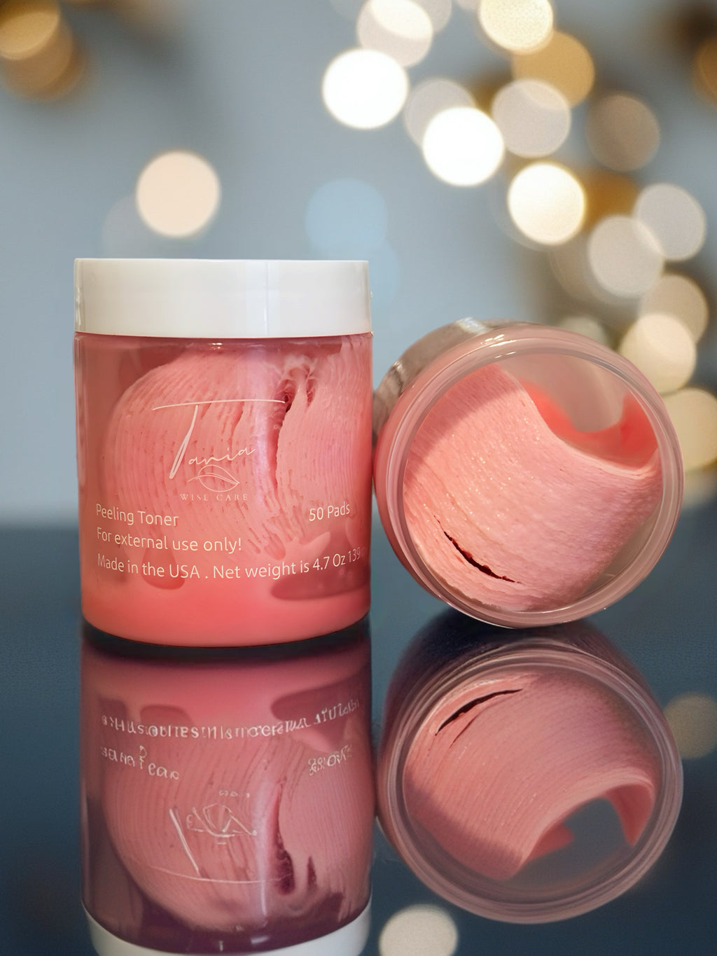 Peeling Toner (50 Pads) “Exfoliate, Brighten & Renew for Smooth Skin.”