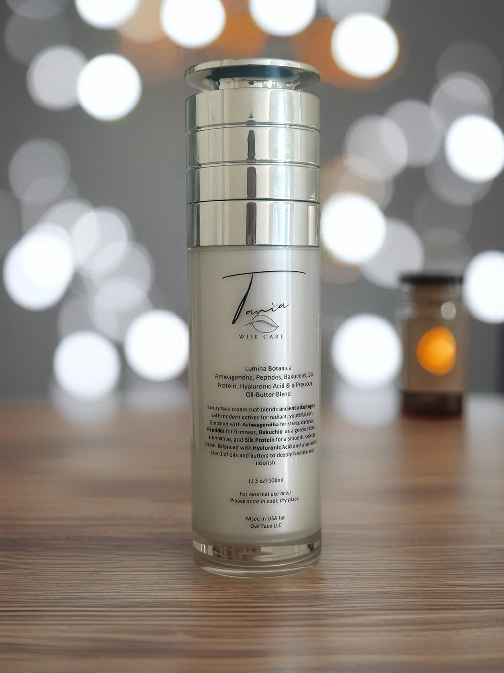 Lumina Botanica Face Cream /Adaptogens & Actives for Youthful, Radiant Skin