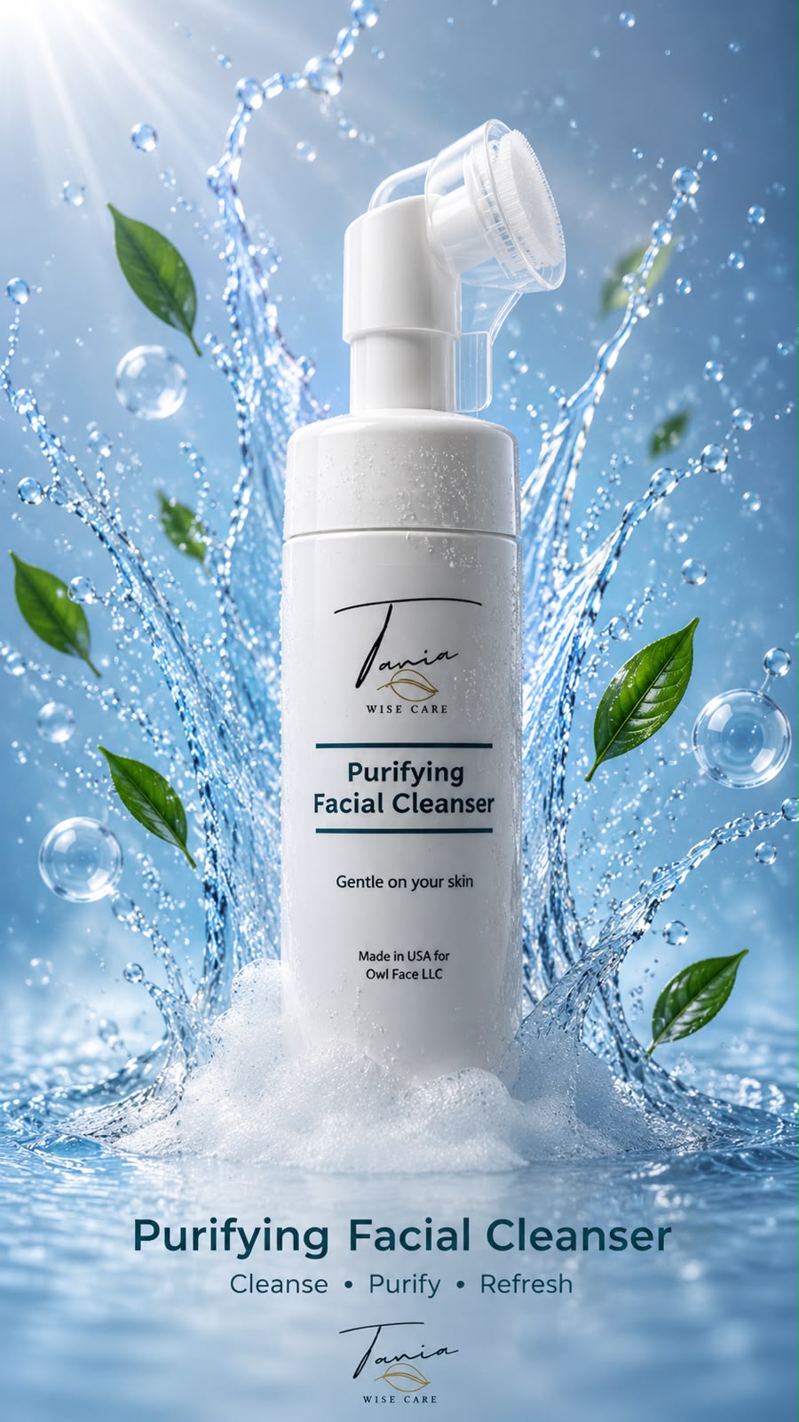 Purifying Facial Cleanser /Gentle Cleansing, Radiant Skin Every Day